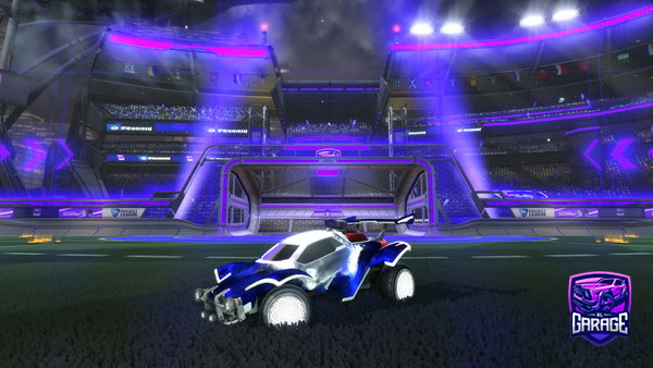 A Rocket League car design from trolex22