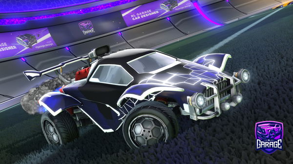 A Rocket League car design from Maliketh