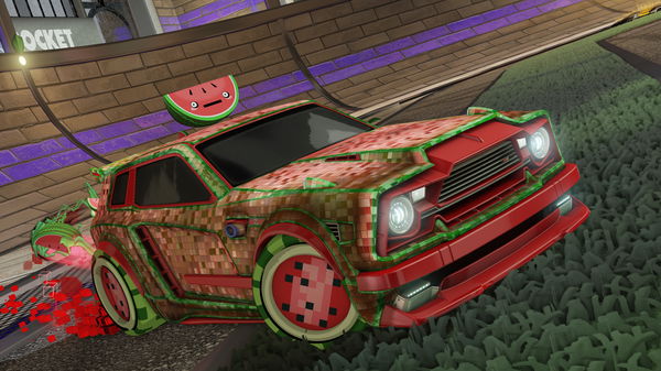 A Rocket League car design from MisterMelon