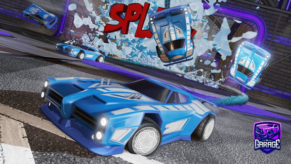 A Rocket League car design from Milty7