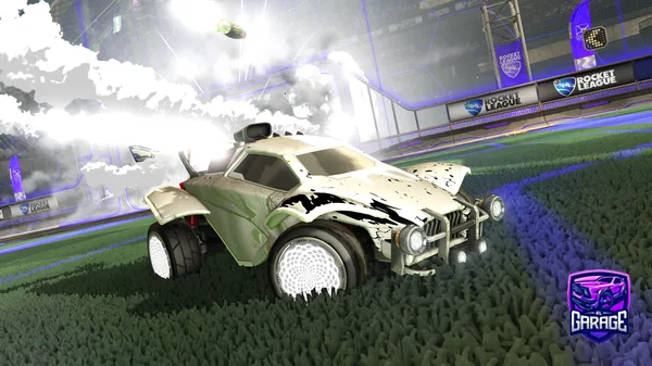 A Rocket League car design from Ghost84836524