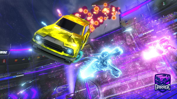 A Rocket League car design from ncnc