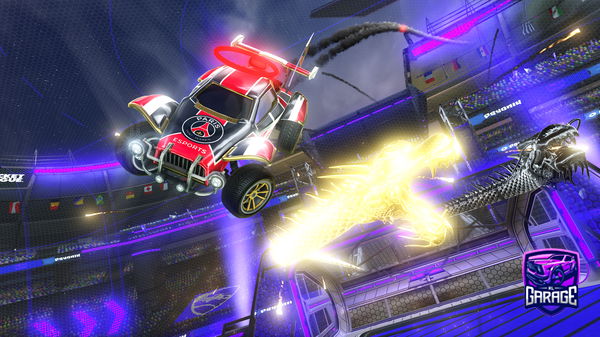 A Rocket League car design from EthanAndMike