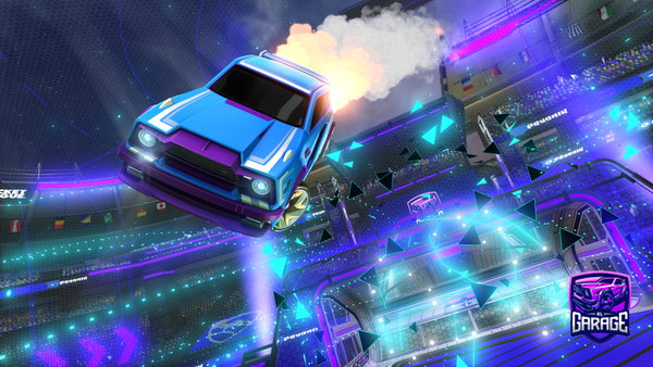 A Rocket League car design from BluGhost01