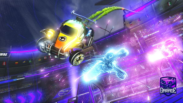 A Rocket League car design from Chasuke_kun