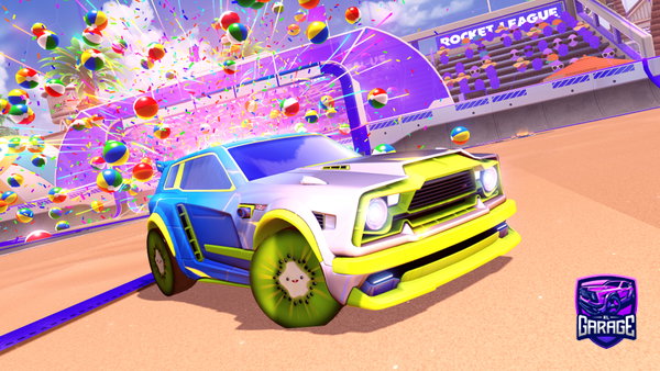 A Rocket League car design from Focu5xd