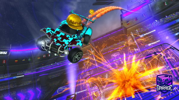 A Rocket League car design from BDBSUPERSMASK