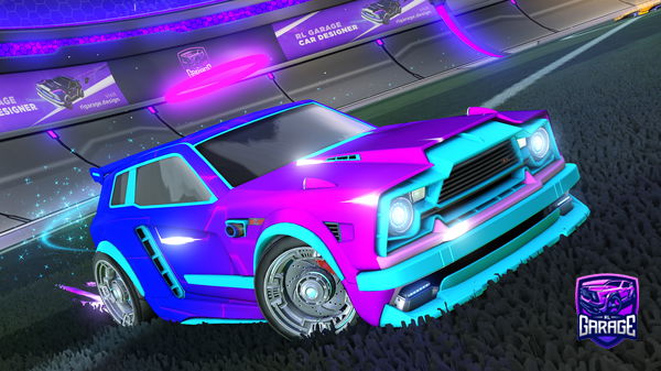 A Rocket League car design from DanielEaster