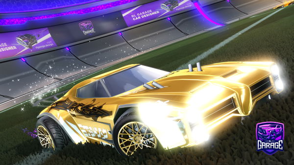 A Rocket League car design from i2kClxpzz