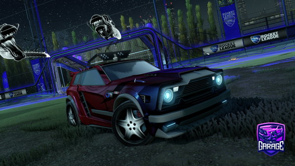 A Rocket League car design from lyba1