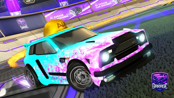 A Rocket League car design from H3ct0rXD