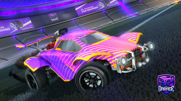 A Rocket League car design from Nagata