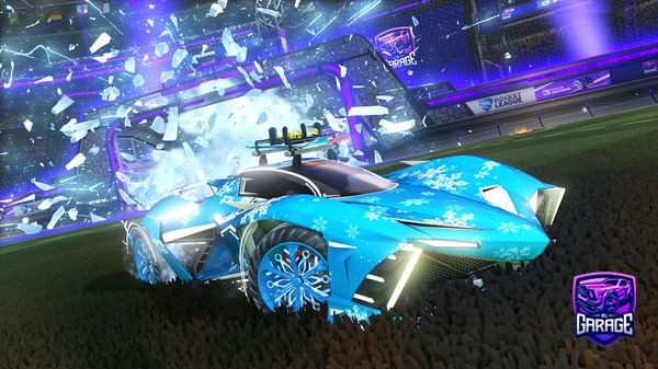 A Rocket League car design from SomberP