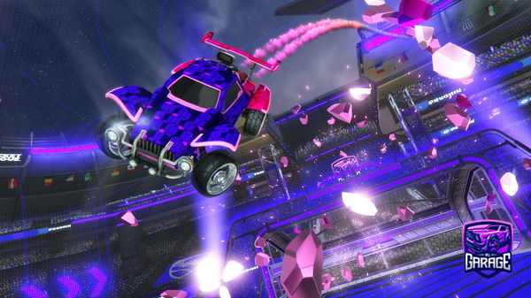 A Rocket League car design from Corrupted3D