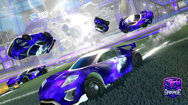 A Rocket League car design from FootlessEmu