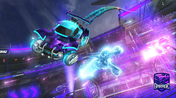 A Rocket League car design from Dennisbakker