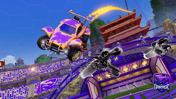 A Rocket League car design from DDcii