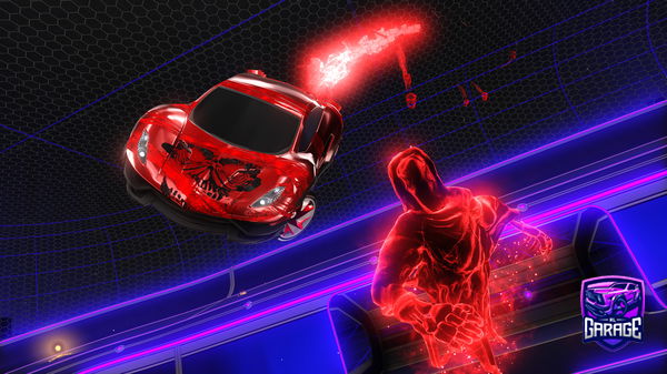 A Rocket League car design from MrRogers143