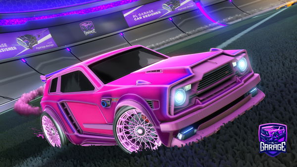 A Rocket League car design from BW1