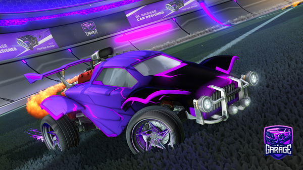 A Rocket League car design from KEF7