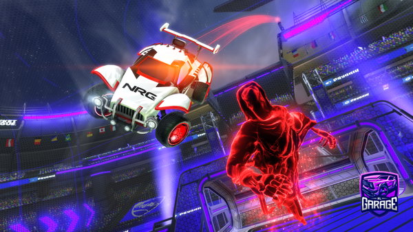A Rocket League car design from Willgty