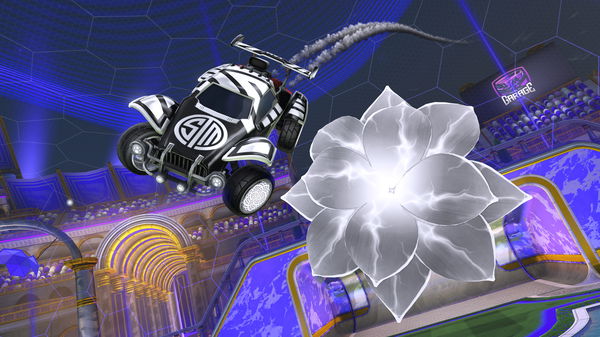 A Rocket League car design from RustyTires4