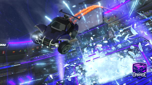 A Rocket League car design from GabEbtw10123