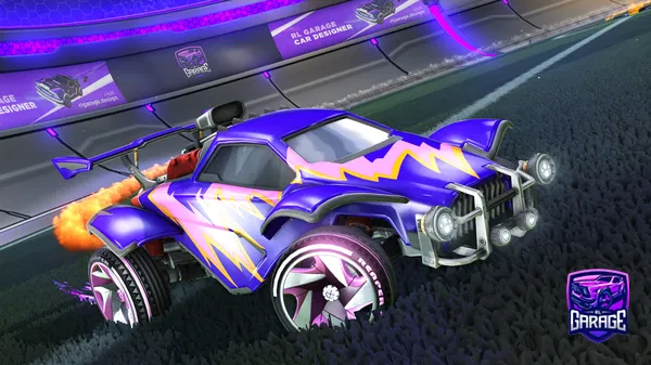 A Rocket League car design from kylr_