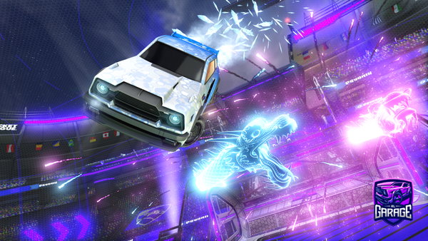 A Rocket League car design from TMV14