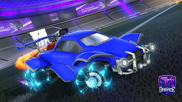 A Rocket League car design from CDaFunk