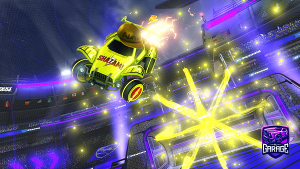 A Rocket League car design from Zabronski