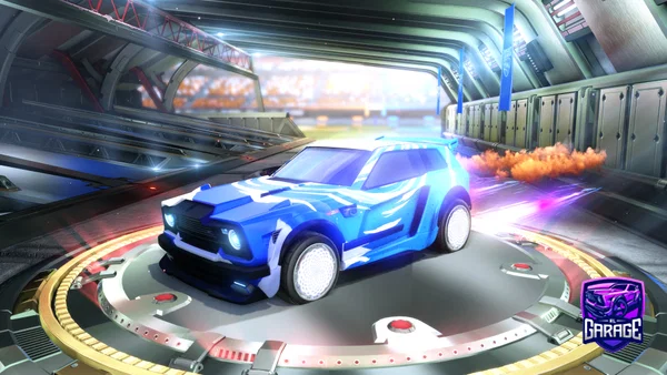 A Rocket League car design from Demboria