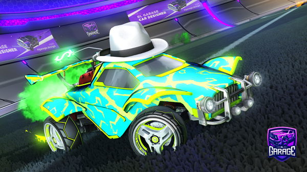 A Rocket League car design from XDIOIDX