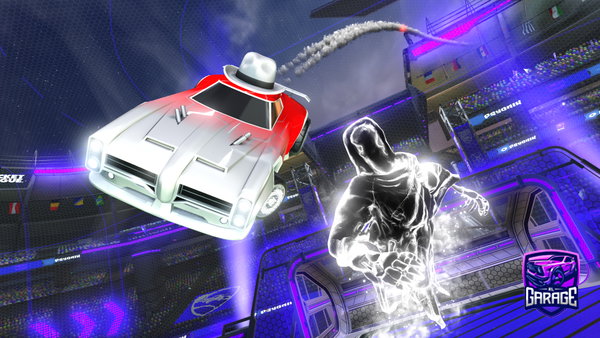 A Rocket League car design from yanel