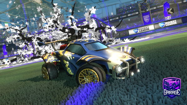 A Rocket League car design from Abeillonnaise
