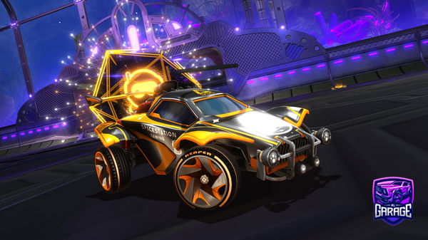 A Rocket League car design from --JJisKing13--