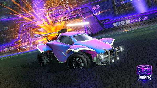 A Rocket League car design from WEmanuelYT