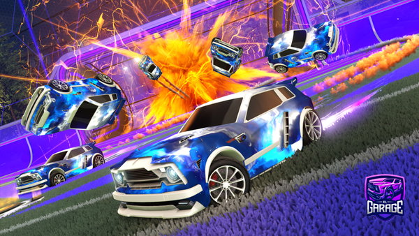 A Rocket League car design from jd8595