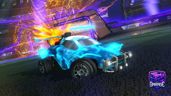 A Rocket League car design from Sylle0503