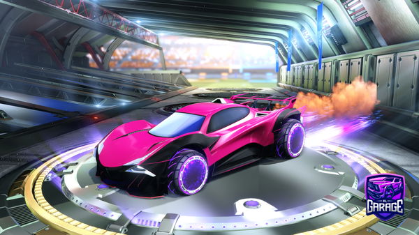 A Rocket League car design from BadAtGames_