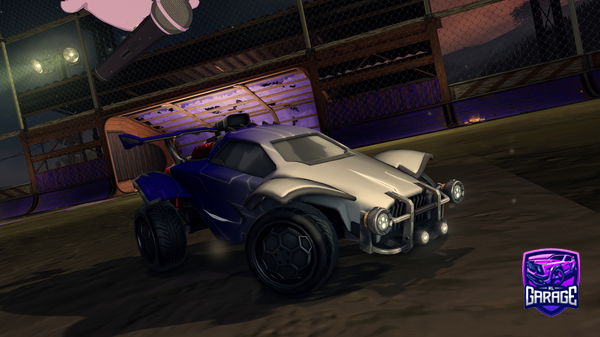 A Rocket League car design from PandaCocoa