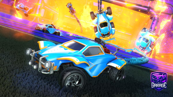 A Rocket League car design from Alvarito724