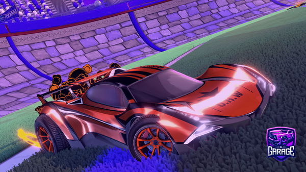 A Rocket League car design from KingSpuddy5040