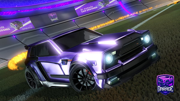 A Rocket League car design from Mazdra