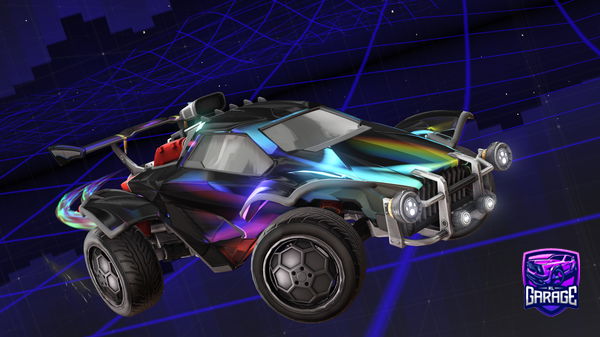 A Rocket League car design from CluelessXy