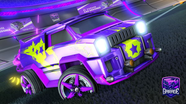 A Rocket League car design from SporemanJake