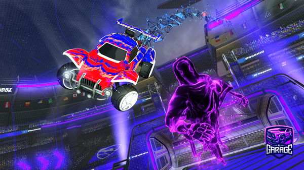 A Rocket League car design from Eastcornet