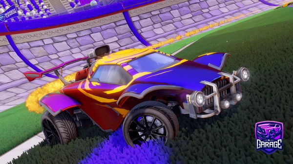 A Rocket League car design from LanceRL