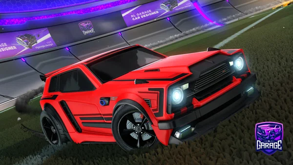 A Rocket League car design from Tub617