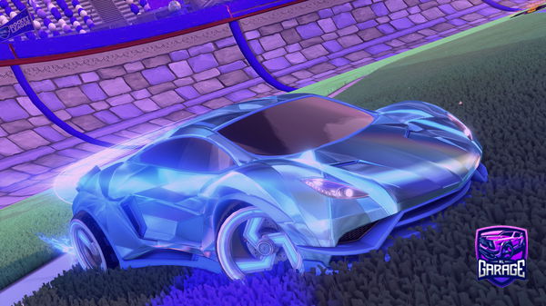 A Rocket League car design from TORNAYYDO